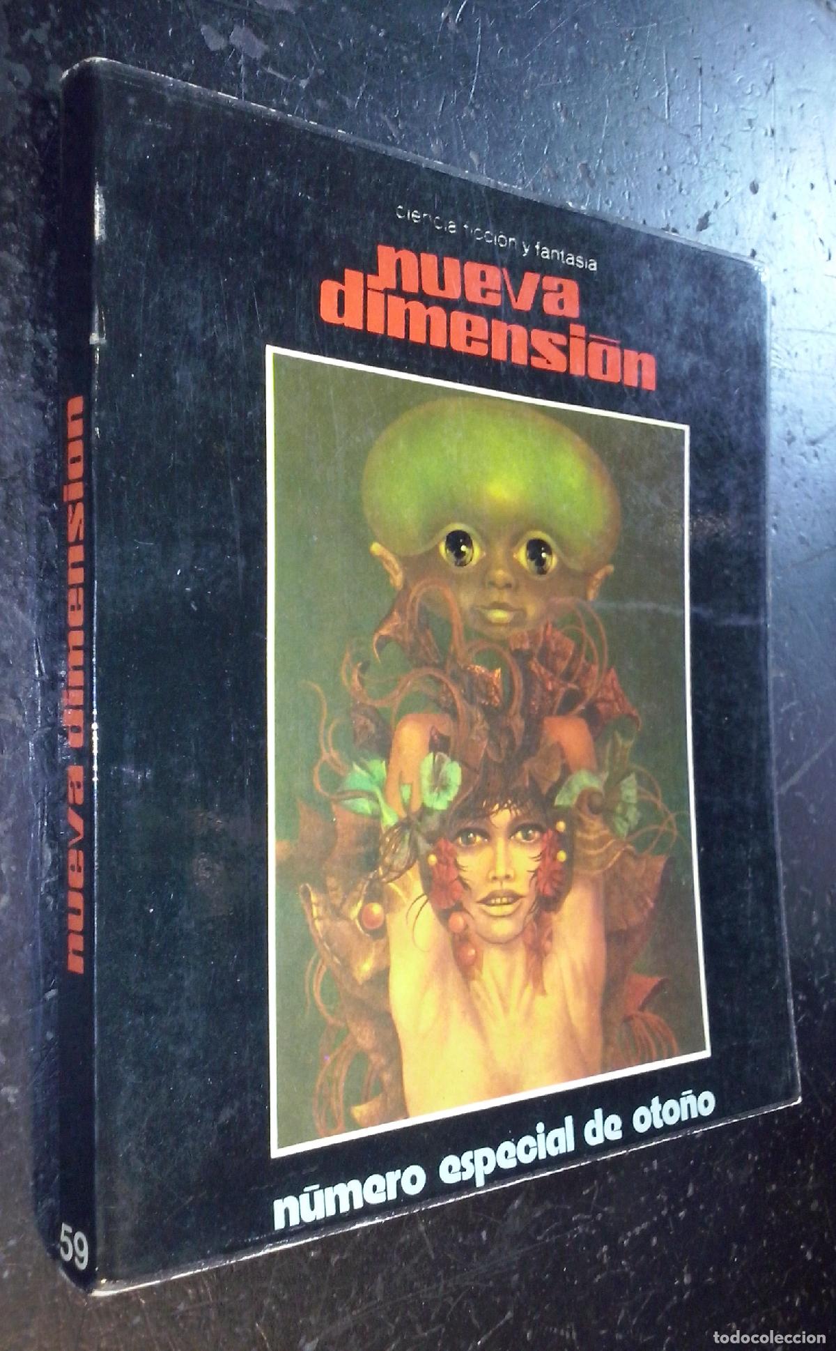Livros em segunda m&atilde;o: Nueva Dimensi&oacute;n. Revista de Ciencia Ficci&oacute;n y Fantas&iacute;a. N&ordm; 59. A&ntilde;o 1974. N&uacute;mero especial de oto&ntilde;o -