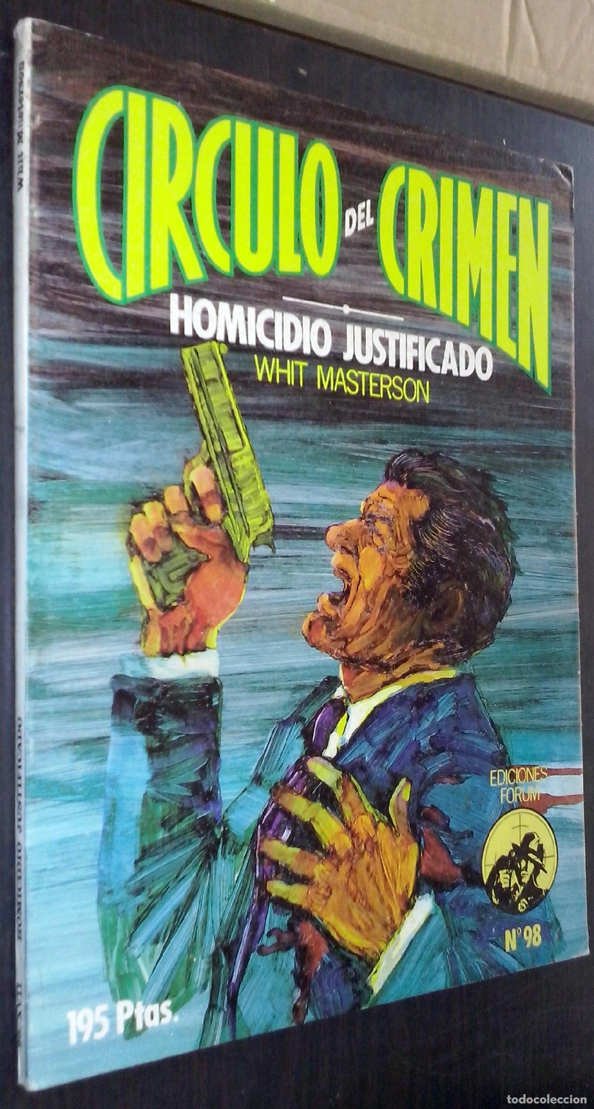 B&uuml;cher: Homicidio justificado - MASTERSON, Whit: