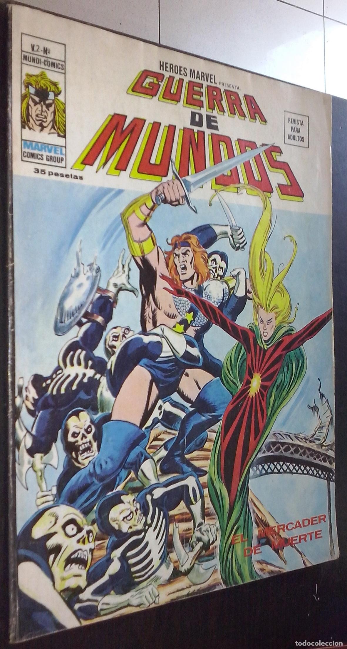 books: Guerra de mundos. El mercader de muerte - C&Oacute;MICS: