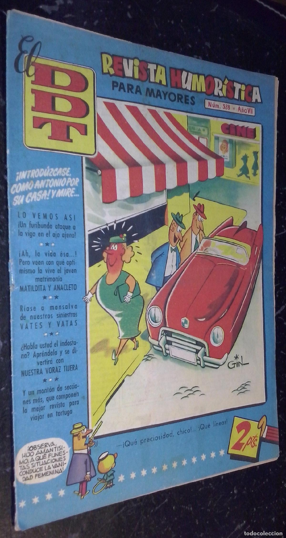 books: El DDT. Revista humor&iacute;stica para mayores. A&ntilde;o VII. N&ordm; 328 - C&Oacute;MICS:
