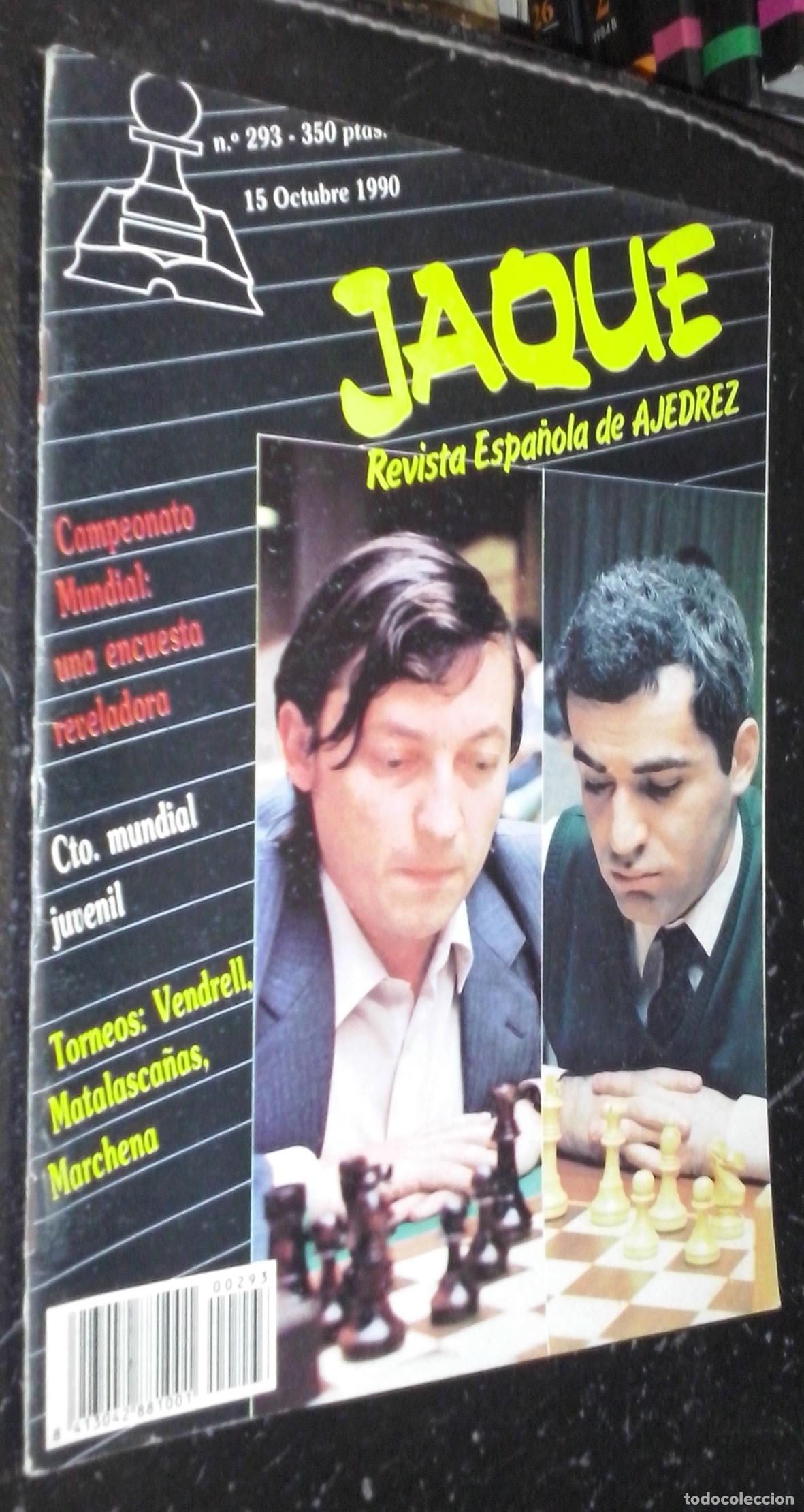 B&uuml;cher: Jaque. Revista Espa&ntilde;ola de Ajedrez. N&ordm; 293 - REVISTA: