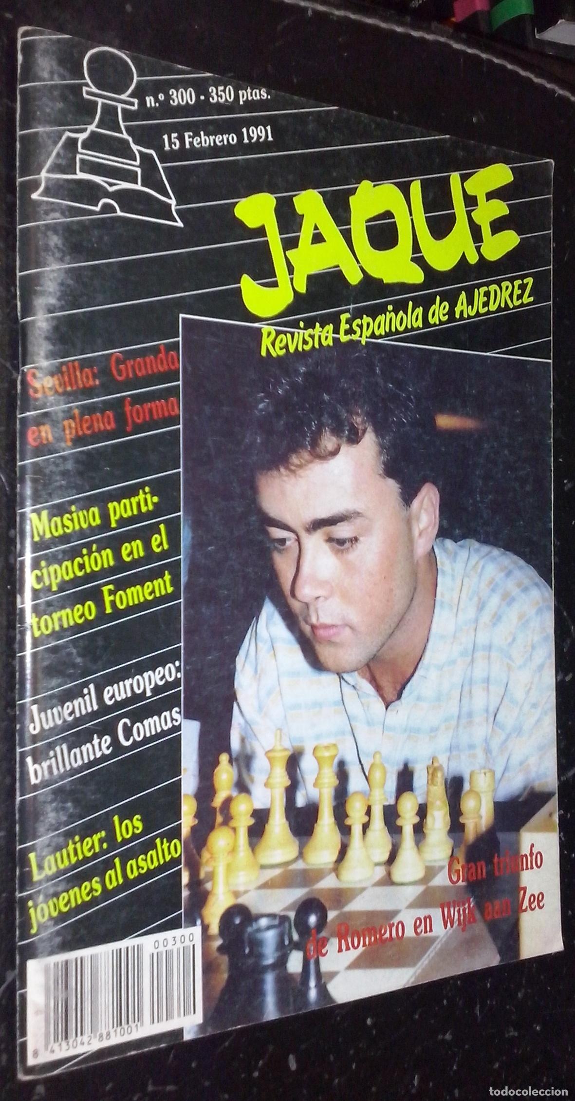 B&uuml;cher: Jaque. Revista Espa&ntilde;ola de Ajedrez. N&ordm; 300 - REVISTA: