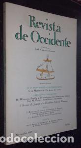 Libri di seconda mano: Revista de Occidente. N&ordm; 80 - REVISTA: