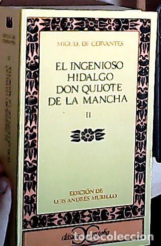 Libros: El ingenioso Hidalgo Don Quijote de la Mancha II - CERVANTES, Miguel de: