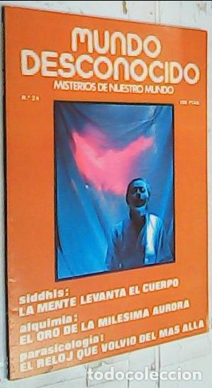 Livros em segunda m&atilde;o: Mundo Desconocido. Misterios de Nuestro Mundo. Revista internacional N&ordm; 24 Junio. Siddhis: La mente