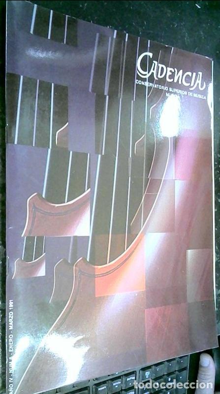 Livros em segunda m&atilde;o: Cadencia. Conservatorio Superior de M&uacute;sica, Murcia. A&ntilde;o IV, n&ordm; 6 - REVISTA: