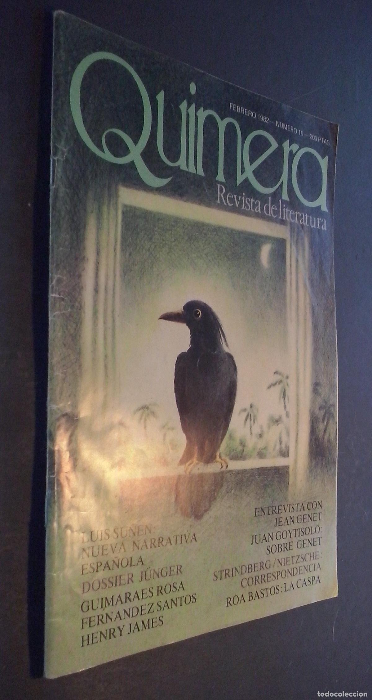 Livros em segunda m&atilde;o: Quimera. Revista de literatura. N&ordm; 16 - REVISTA: