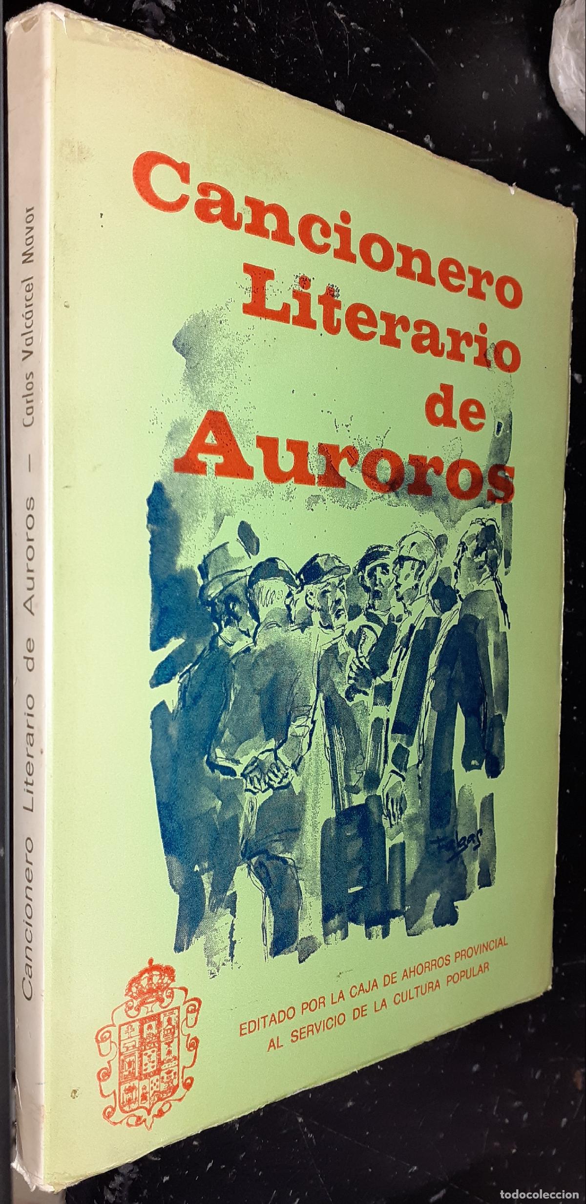 Libros: Cancionero literario de Auroros - VALC&Aacute;RCEL MAVOR, Carlos: