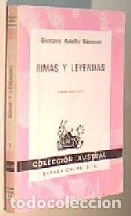 B&uuml;cher: Rimas y leyendas. Colecci&oacute;n Austral N&ordm; 3 - BECQUER, Gustavo Adolfo: