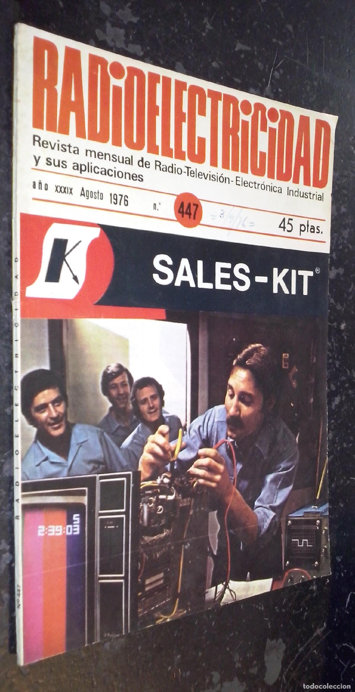 B&uuml;cher: Radioelectricidad. Revista mensual de Radio-Televisi&oacute;n-Electr&oacute;nica Industrial y sus aplicaciones. A&ntilde;