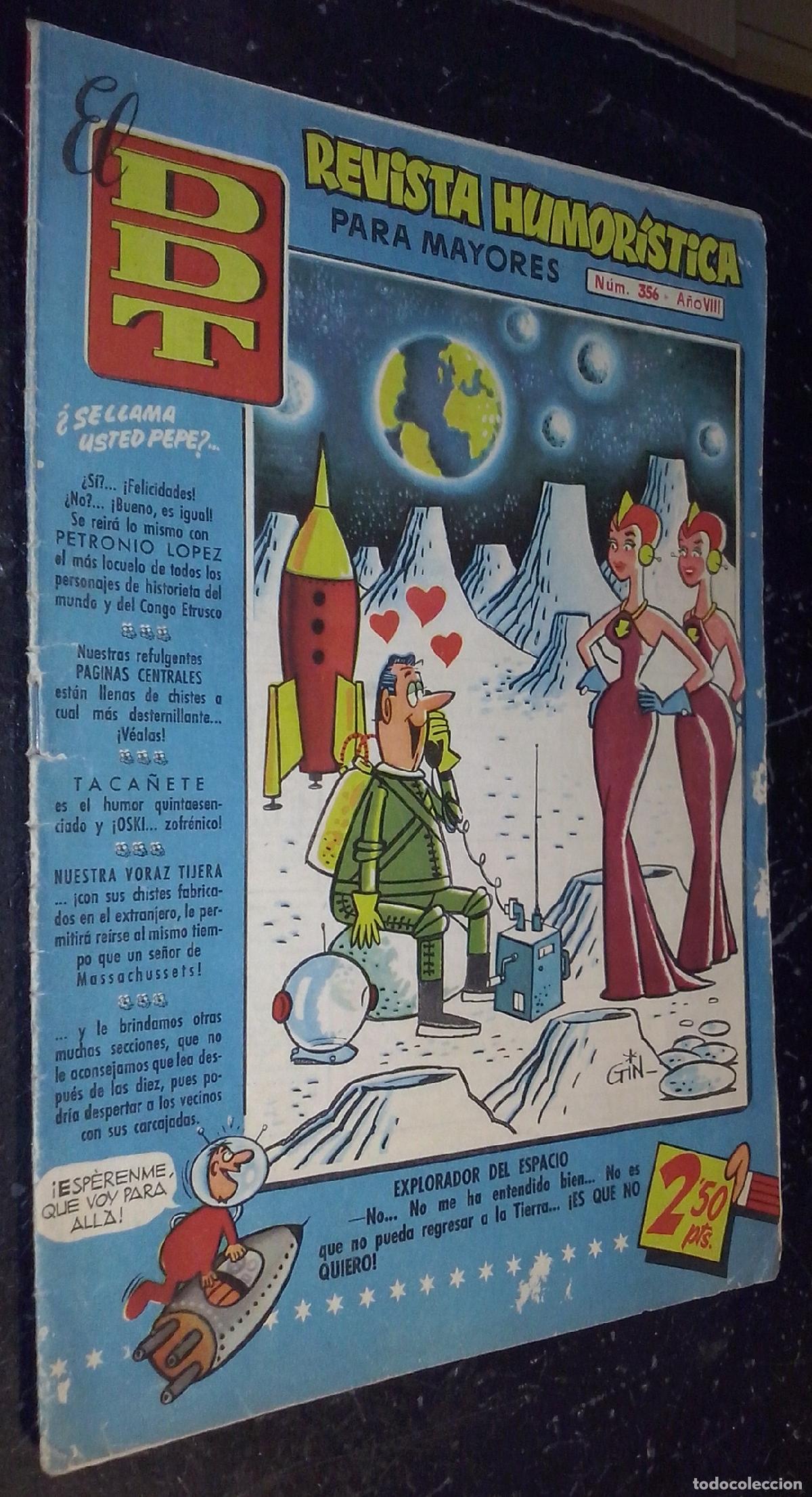 B&uuml;cher: El DDT. Revista humor&iacute;stica para mayores. A&ntilde;o VIII. N&ordm; 356 - C&Oacute;MICS:
