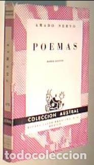 Libros: Poemas. Colecci&oacute;n Austral N&ordm; 373 - NERVO, Amado:
