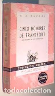 Libri di seconda mano: Cinco hombres de Francfort (La historia de los Rothschild). Colecci&oacute;n Austral N&ordm; 489 - RAVAGE, M.E.: