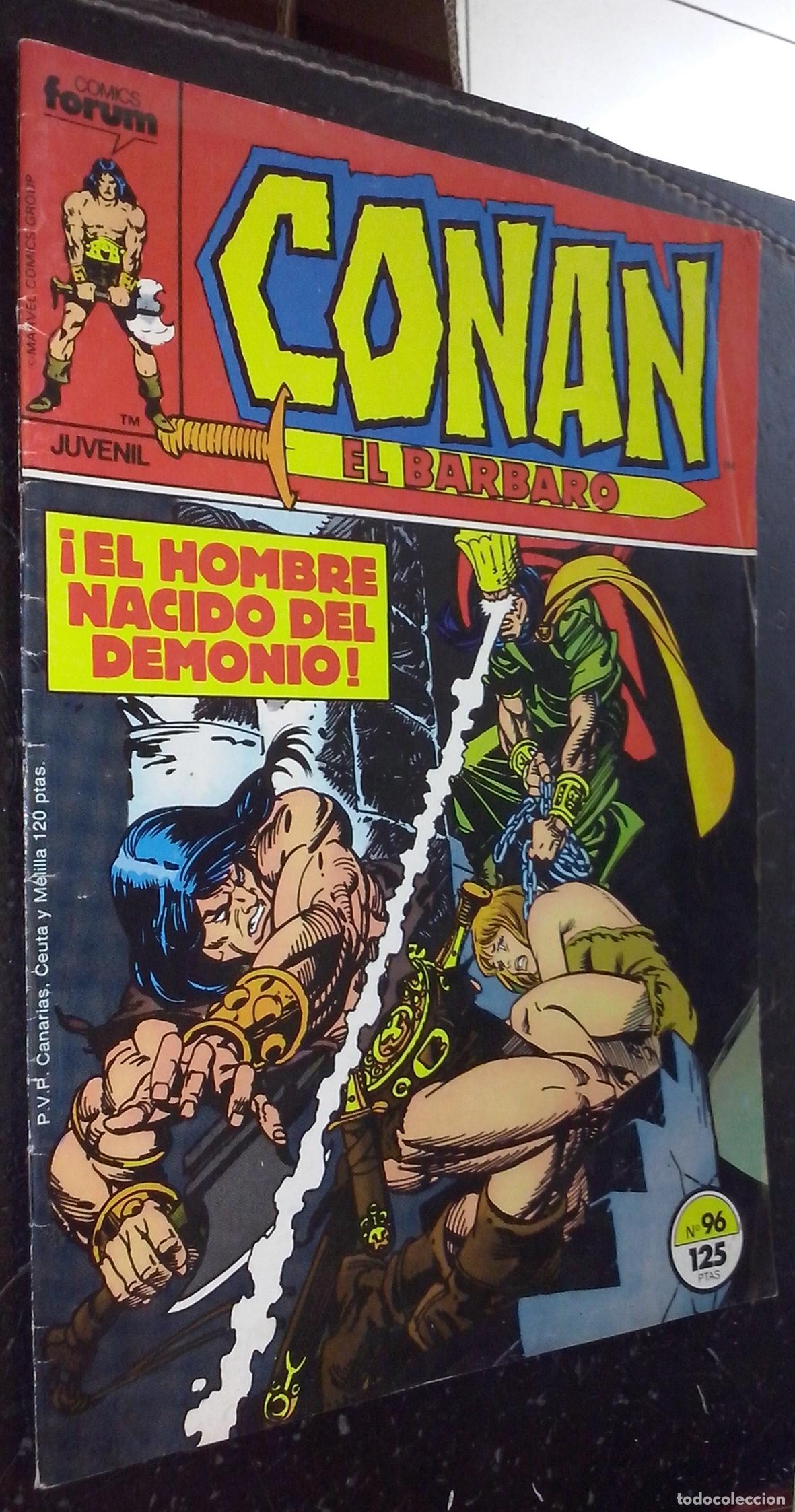 Libri di seconda mano: Conan el Barbaro. &iexcl;El hombre nacido del demonio! - C&Oacute;MICS:
