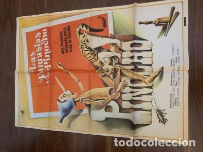 Libri di seconda mano: CARTEL DE CINE LAS FANTASIAS DE PINOCHO. 70X100 CM APROX. - :