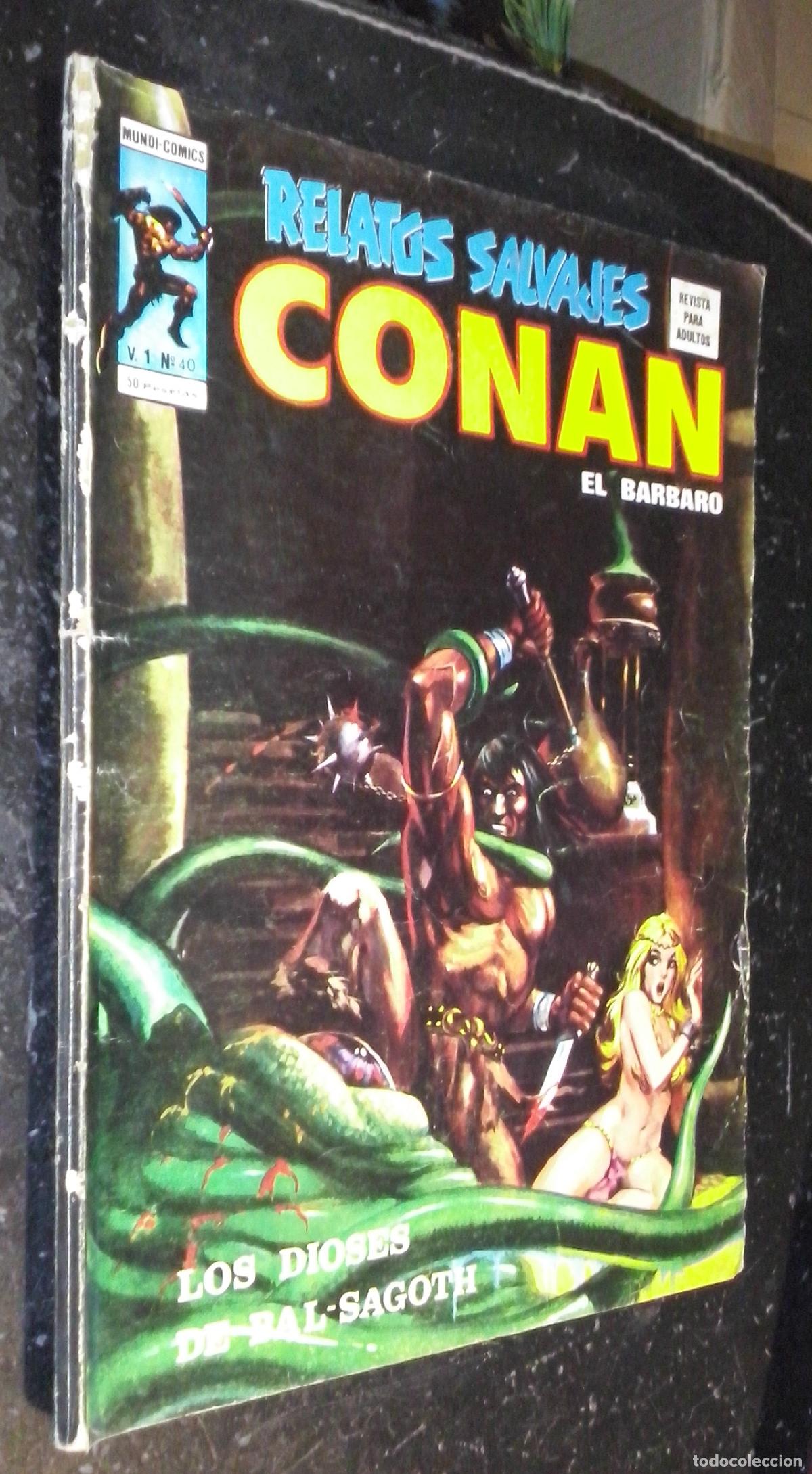 Libri di seconda mano: Conan el b&aacute;rbaro. Los dioses de Bal-Sagoth - C&Oacute;MICS: