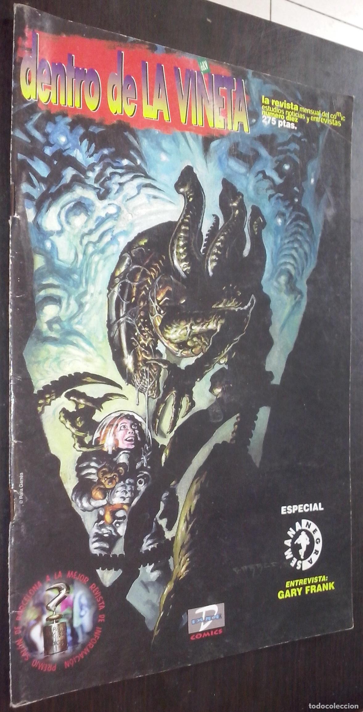 Libri di seconda mano: Dentro de la vi&ntilde;eta. Revista mensual del c&oacute;mic + estudios, noticias y entrevistas. N&ordm; 10 - C&Oacute;MICS: