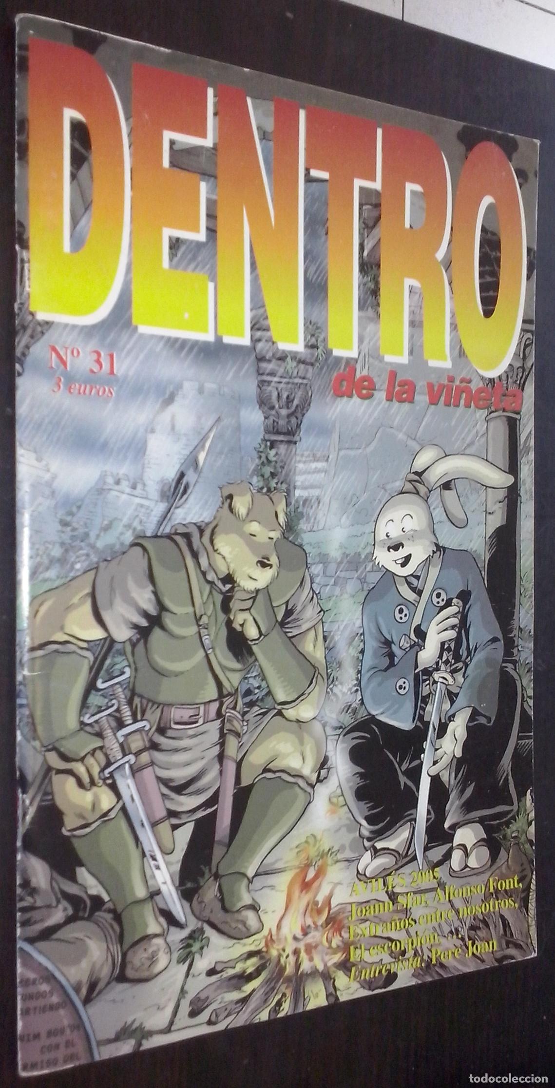Libri di seconda mano: Dentro de la vi&ntilde;eta. Revista mensual del c&oacute;mic + estudios, noticias y entrevistas. N&ordm; 31 - C&Oacute;MICS: