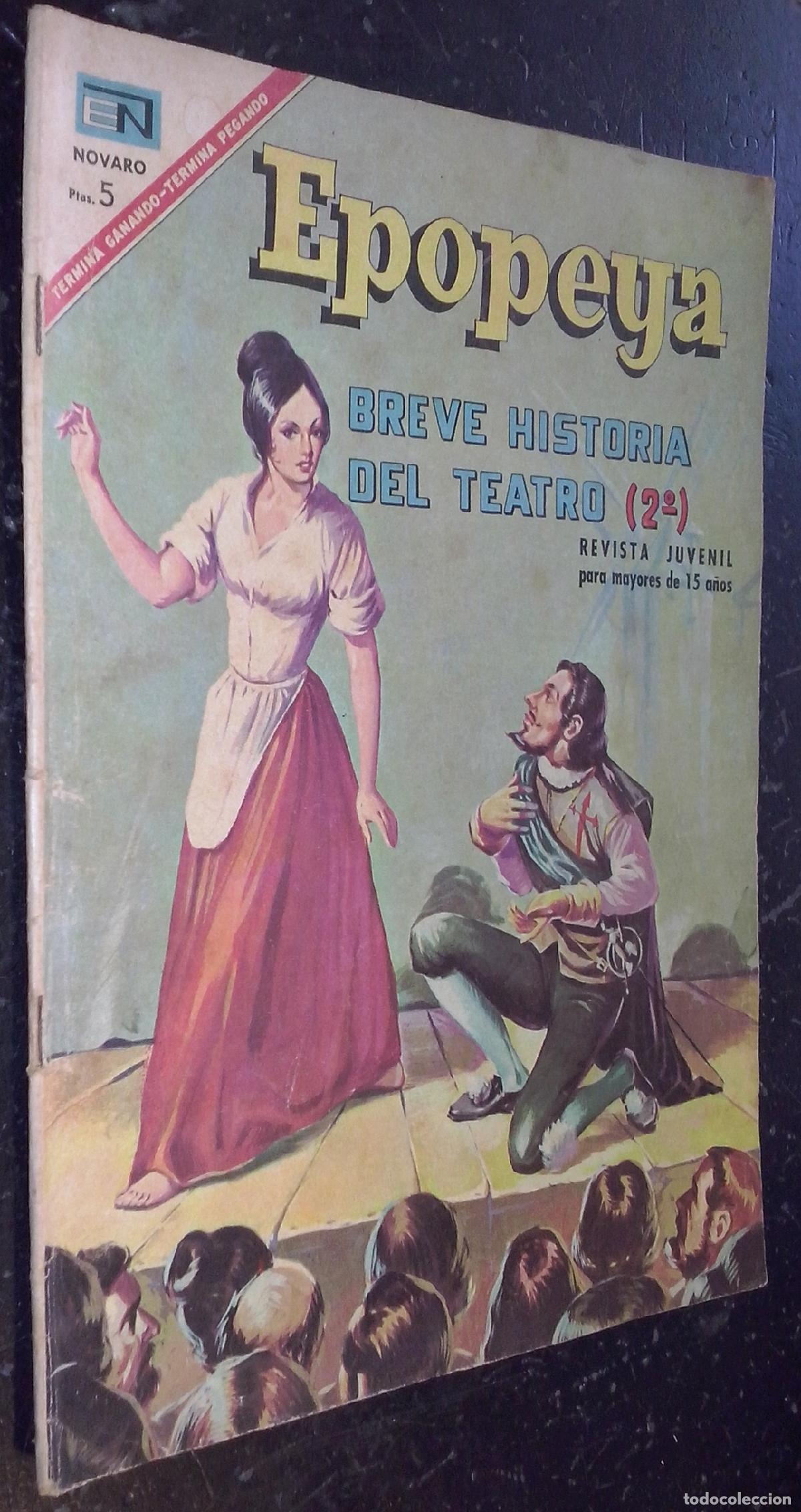 Libri di seconda mano: Epopeya. A&ntilde;o X. N&ordm; 110: Breve historia del teatro (2&ordm;) - C&Oacute;MICS: