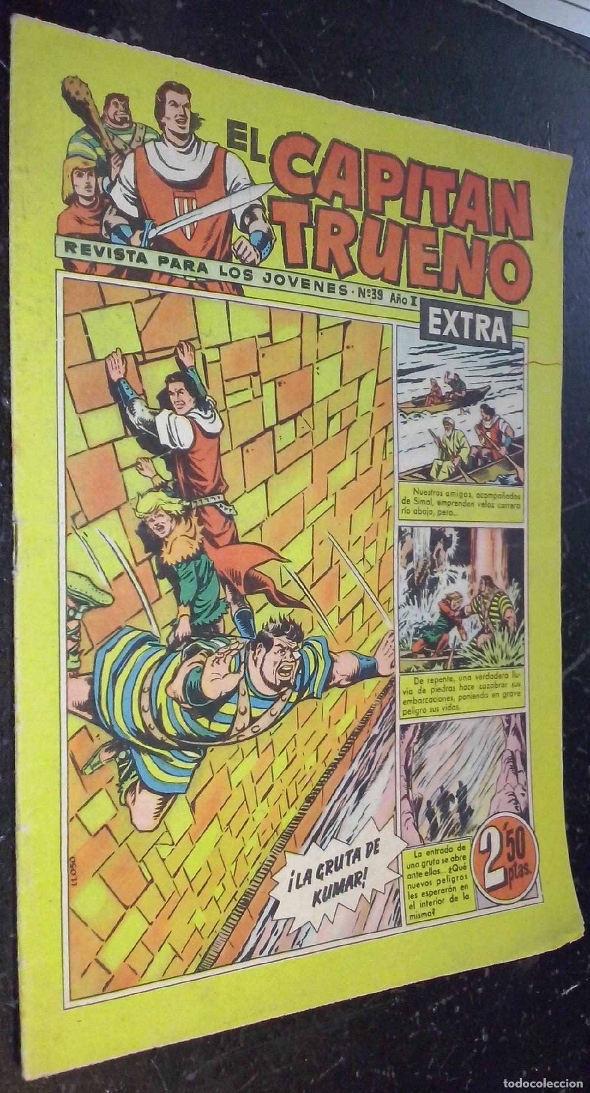 Libri di seconda mano: El capit&aacute;n Trueno. A&ntilde;o I. N&ordm; 39: La gruta de Kumar. Extra - C&Oacute;MICS:
