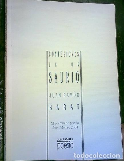Livres: Confesiones de un saurio - BARAT, Juan Ram&oacute;n:
