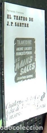 books: El teatro de J.P. Sartre - CARMONA, Fernando: