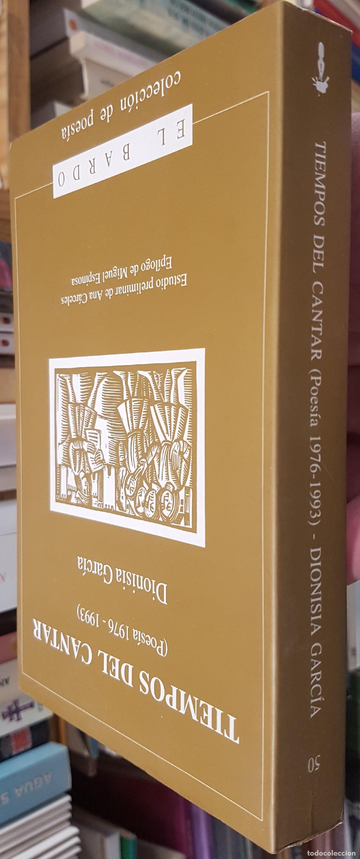 Livros em segunda m&atilde;o: Tiempos de cantar (Poes&iacute;a 1976 - 1993) - GARC&Iacute;A, Dionisia: