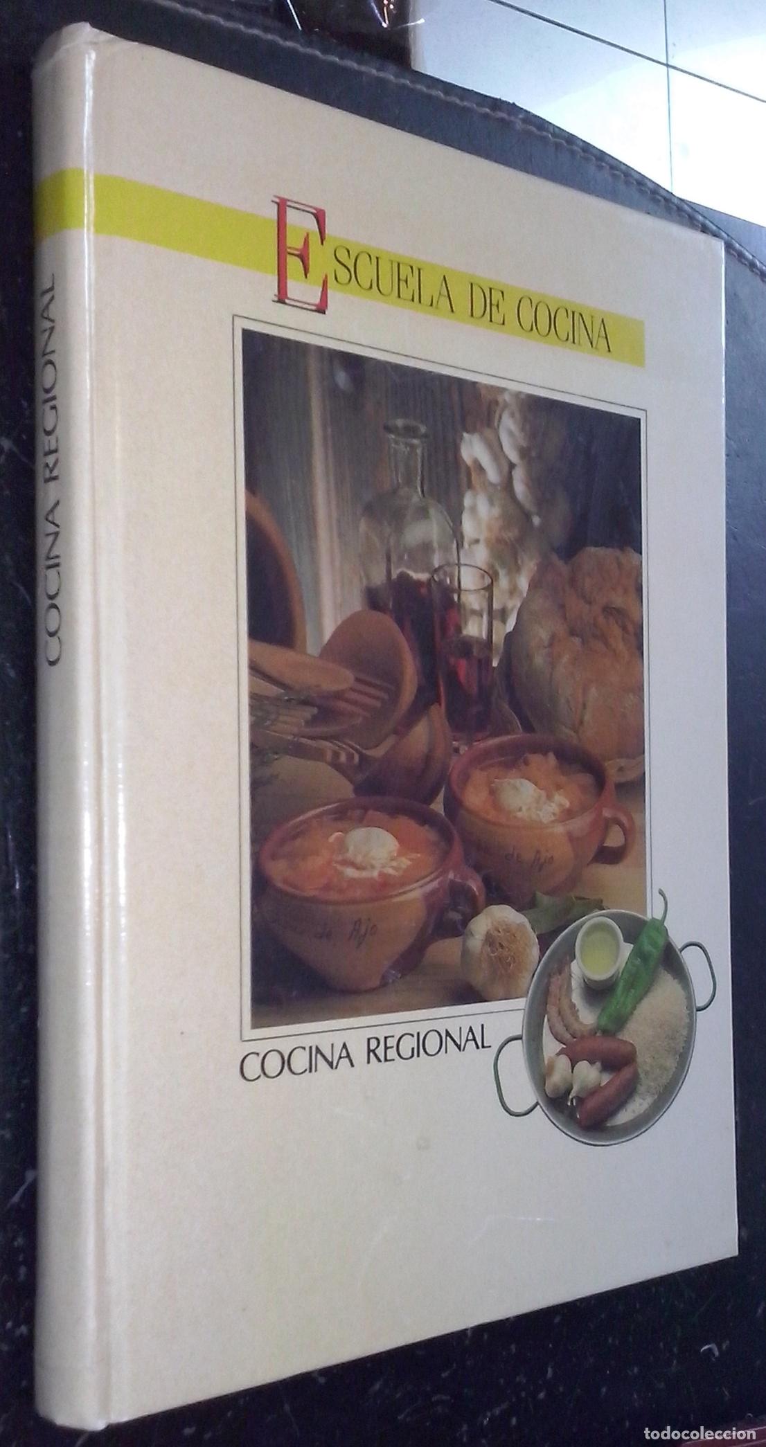 Libros: Escuela de cocina. Cocina regional - AA. VV.: