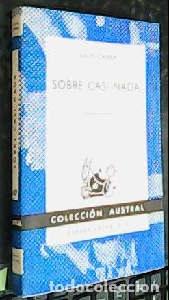 B&uuml;cher: Sobre casi nada - CAMBA, Julio: