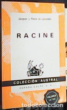 books: Racine. Introducci&oacute;n al teatro de Racine - LACRETELLE, Jacques y Pierre de: