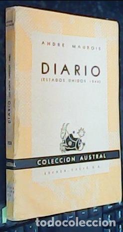 books: Diario (Estados Unidos 1946) - MAUROIS, Andr&eacute;: