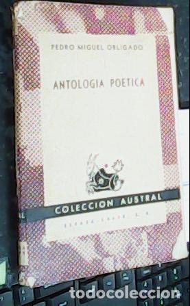 B&uuml;cher: Antolog&iacute;a po&eacute;tica - OBLIGADO, Pedro Miguel: