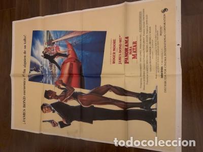 Libros: CARTEL CINE PANORAMA PARA MATAR. JAMES BOND 007. ROGER MOORE. TANYA ROBERTS. CHRISTOPHER WALKEN. 70X