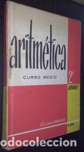 Libros: Aritm&eacute;tica. Curso medio. 2&int; grado - AN&Oacute;NIMO: