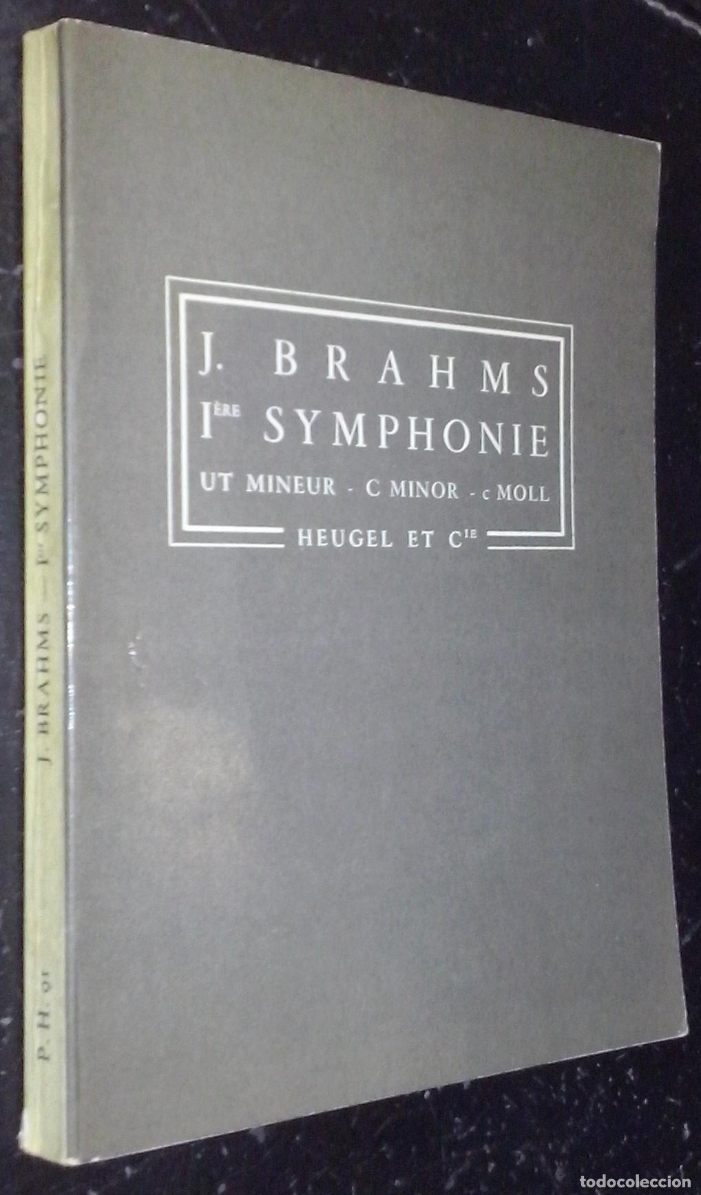 Libros: Iere symphone. Ut mineur. C minor. c moll - BRAHMS, J.: