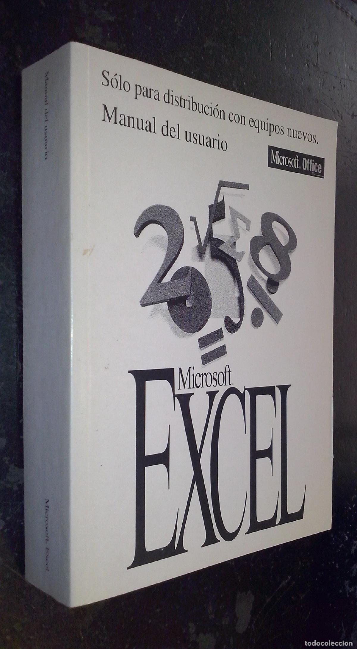 B&uuml;cher: Microsoft Excel. Versi&oacute;n 5.0. Manual del usuario - AA. VV.: