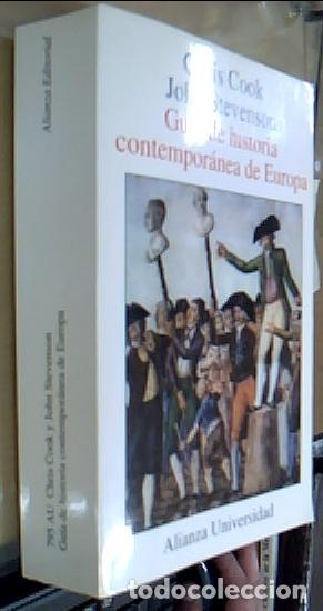 Libri di seconda mano: Gu&iacute;a de historia contempor&aacute;nea de Europa - COOK, Chris y Stevenson, John: