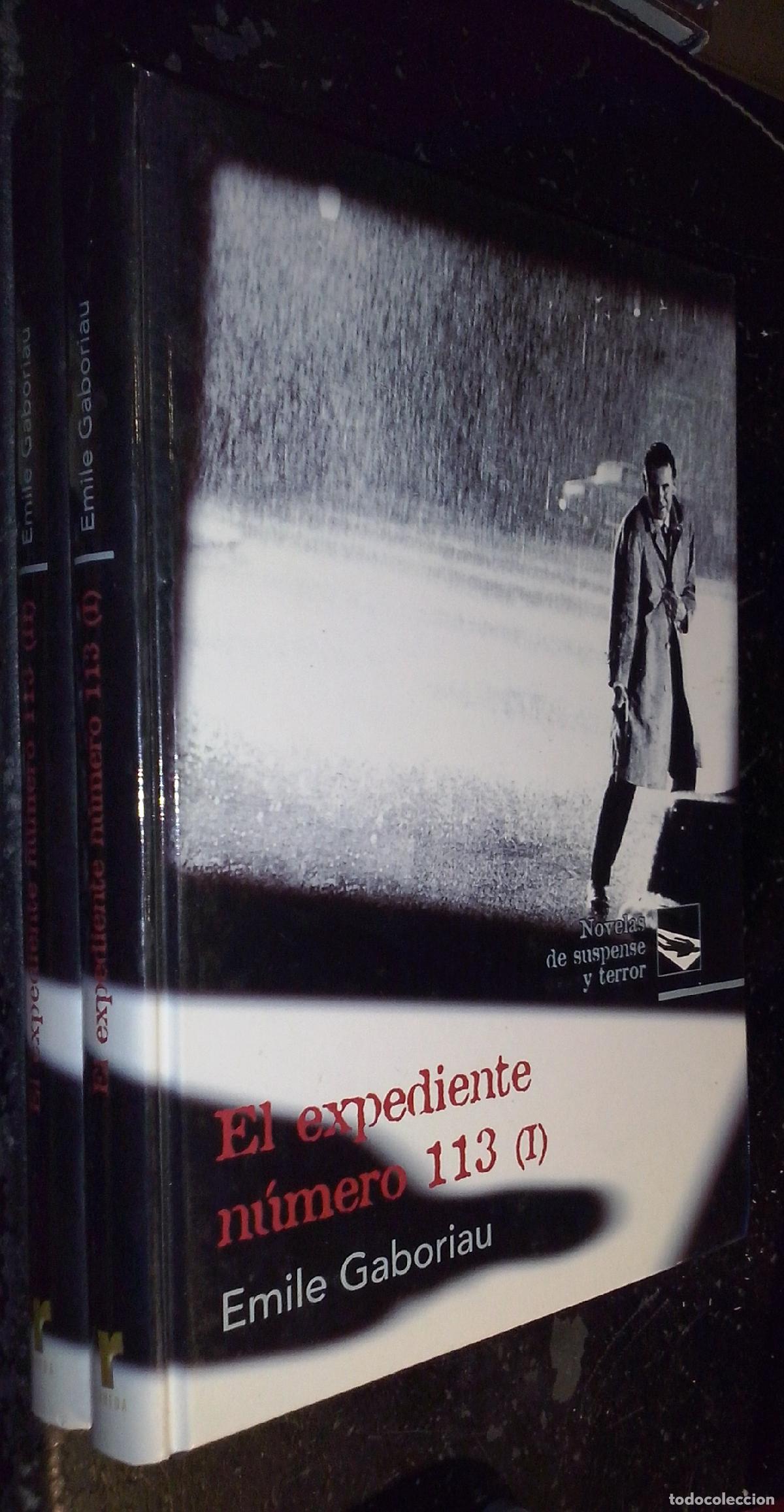 Libri di seconda mano: El expediente n&uacute;mero 113. 2 tomos - GABORIAU, Emilie:
