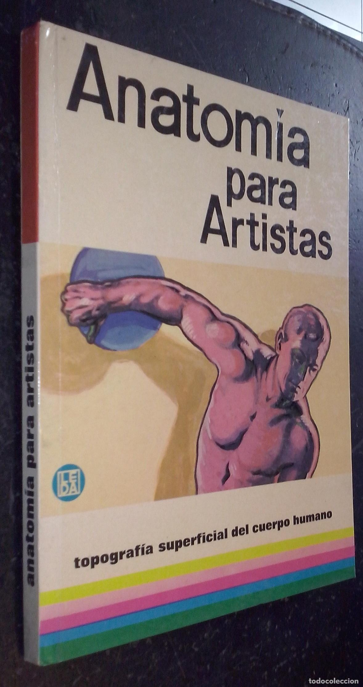 Libros: Anatom&iacute;a para Artistas. Topograf&iacute;a superficial del cuerpo humano - BENEDICTS, U: