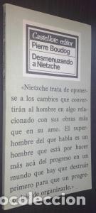books: Desmenuzando a Nietzche - BOUDOG, Pierre: