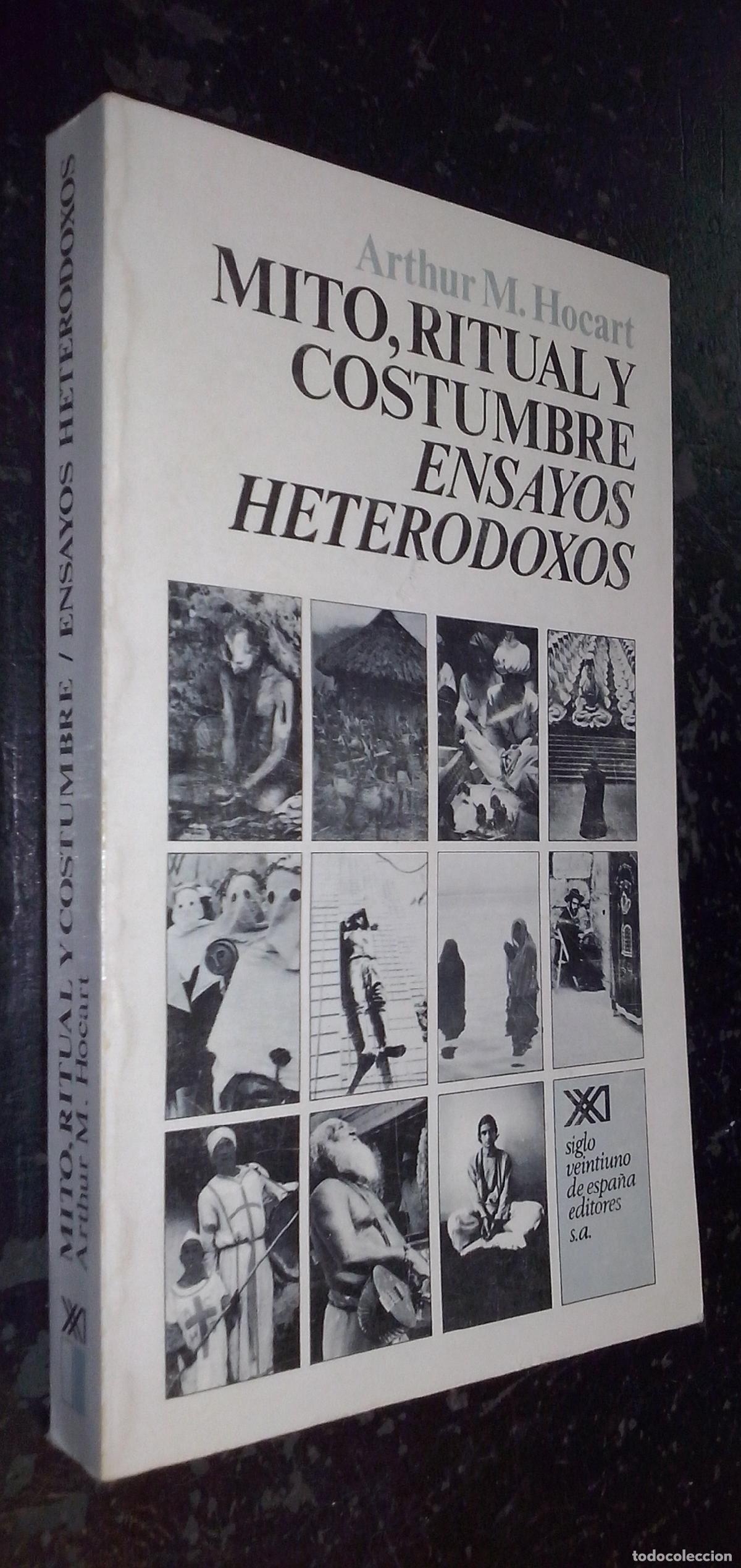 Libri di seconda mano: Mito, ritual y costumbre. Ensayos heterodoxos - HOCART, Arthur M.: