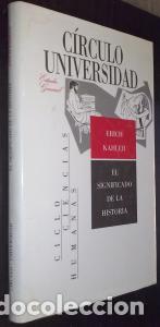 Libri di seconda mano: El significado de la historia - KAHLER, Erich: