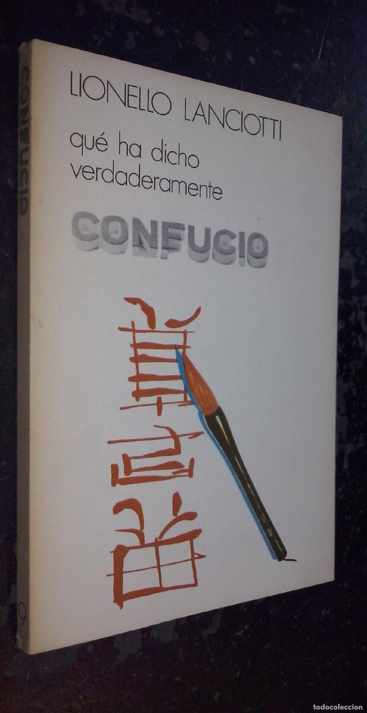 Libri di seconda mano: Confucio - LANCIOTTI, Lionello: