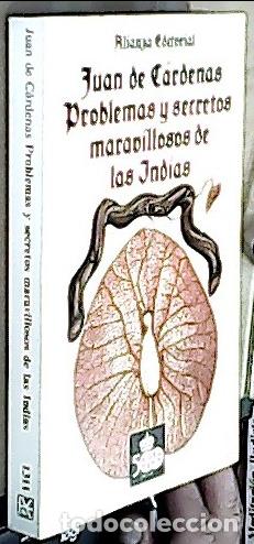 Libri di seconda mano: Problemas y secretos maravillosos de las Indias - CARDENAS, Juan de:
