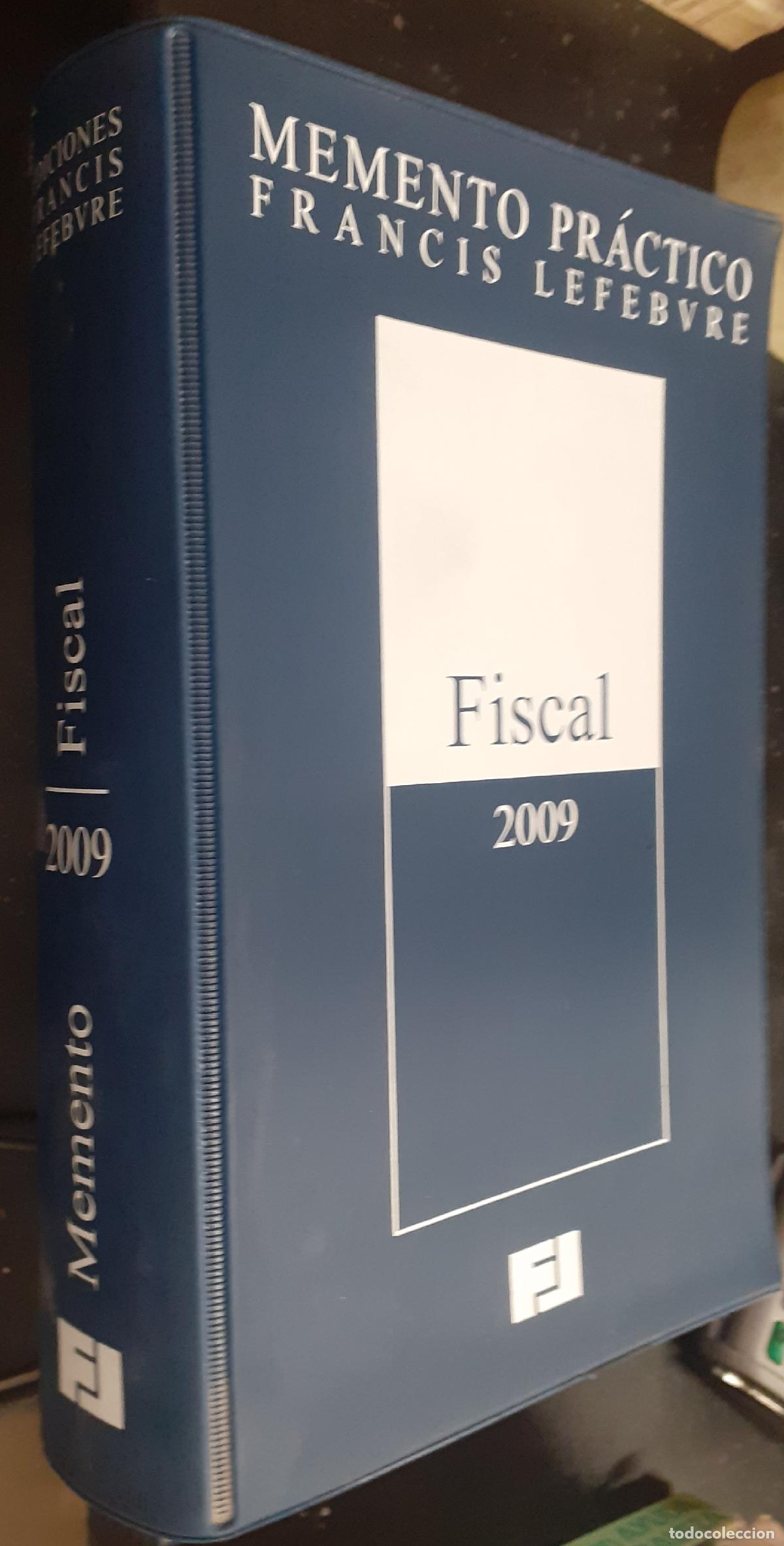 Libri di seconda mano: Fiscal 2009. Memento Pr&aacute;ctico Francis Lefebvre - LEGISLACI&Oacute;N: