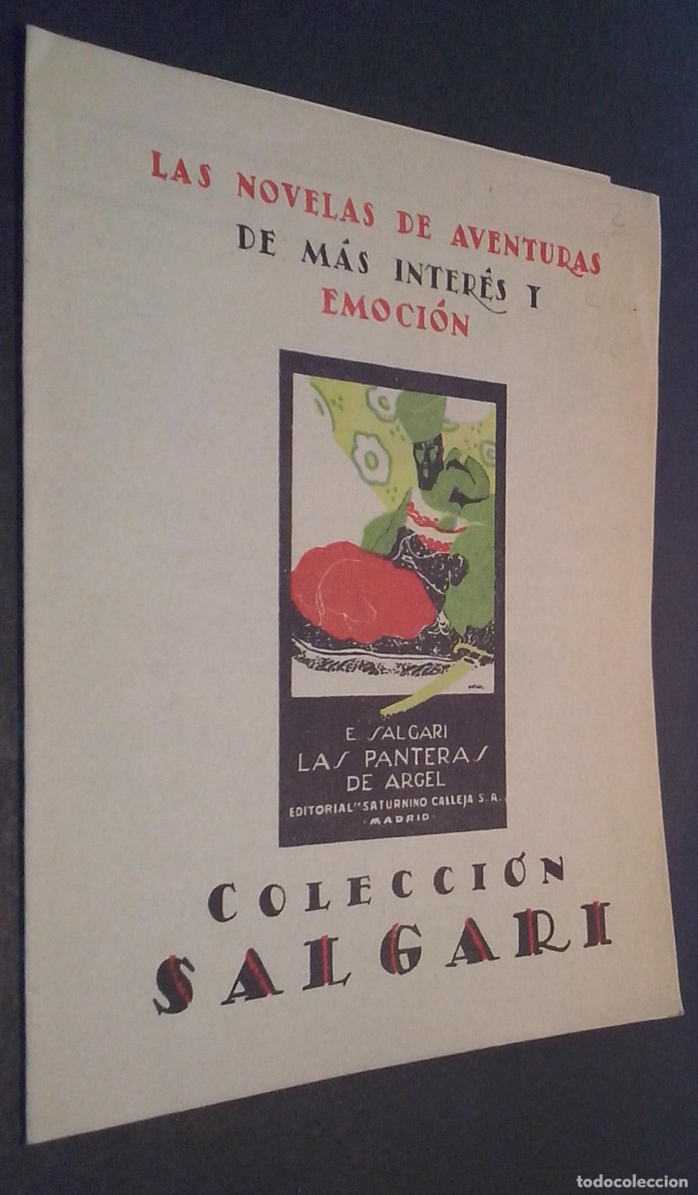 books: Las novelas de aventuras de m&aacute;s inter&eacute;s y emoci&oacute;n. Colecci&oacute;n Salgari - CAT&Aacute;LOGO: