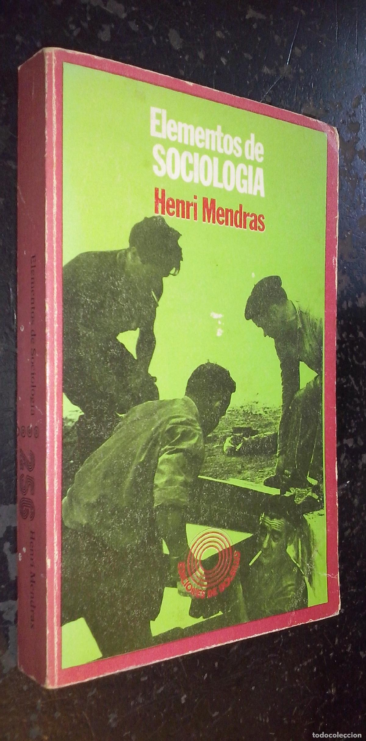 B&uuml;cher: Elementos de sociolog&iacute;a - MENDRAS, Henri: