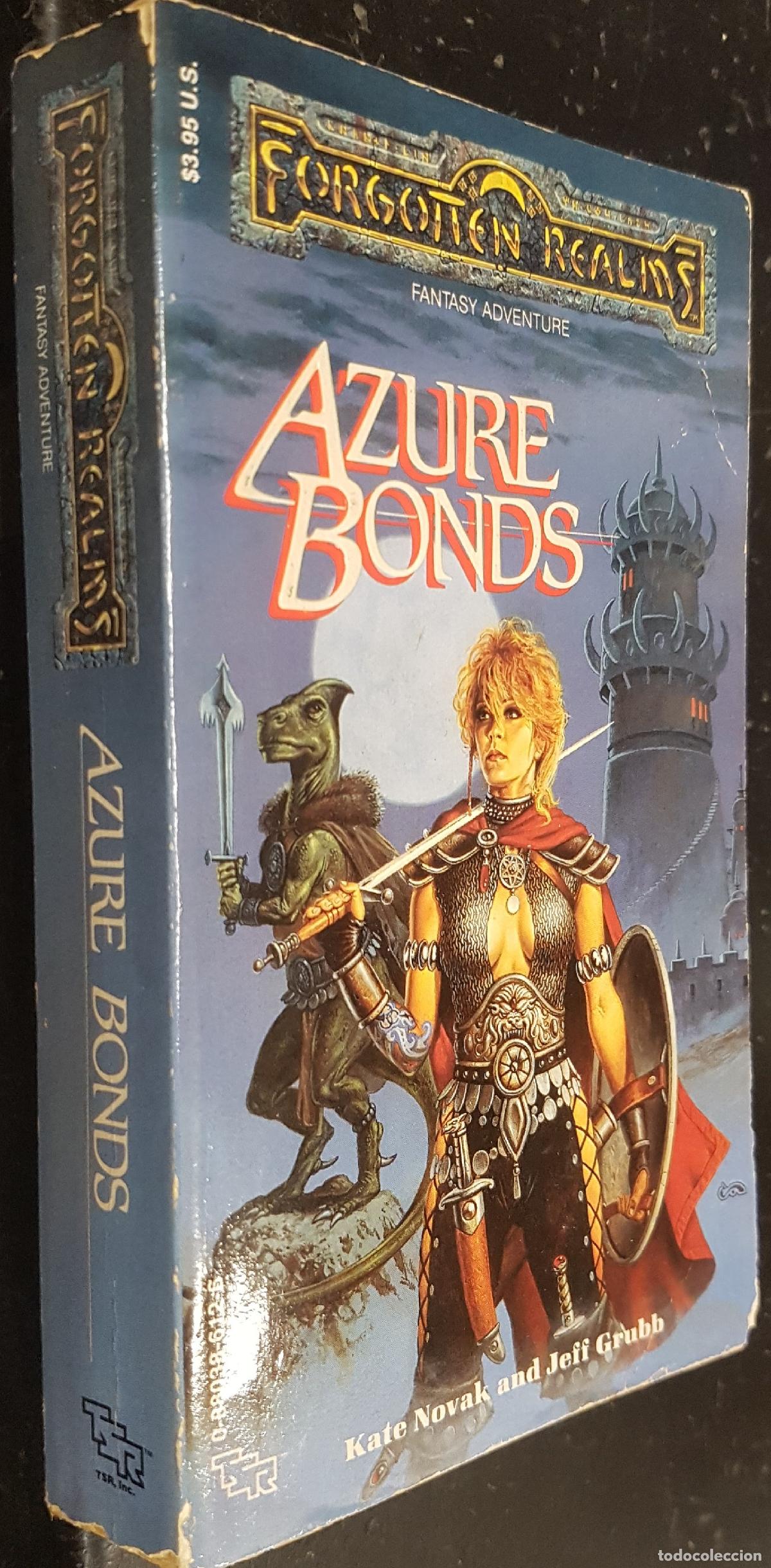 Livros em segunda m&atilde;o: Azure Bonds. Forgotten Realms Fantasy adventure - NOVAK, Kate y GRUBB, Jeff: