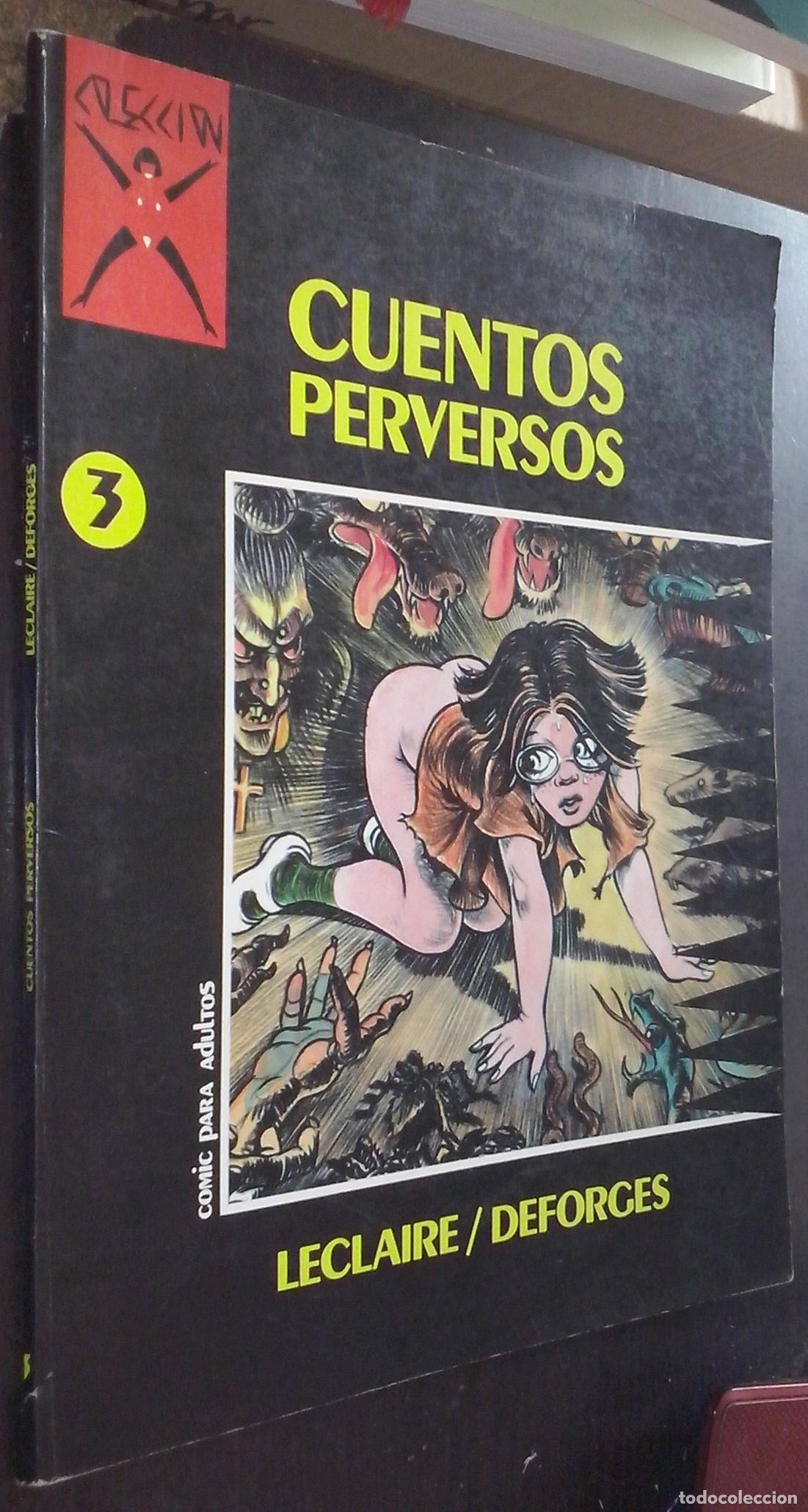 Libri di seconda mano: Cuentos perversos. C&oacute;mic para adultosN&ordm; 3 - DEFORGES, R&eacute;gine Y LECLAIRE, G&eacute;rard: