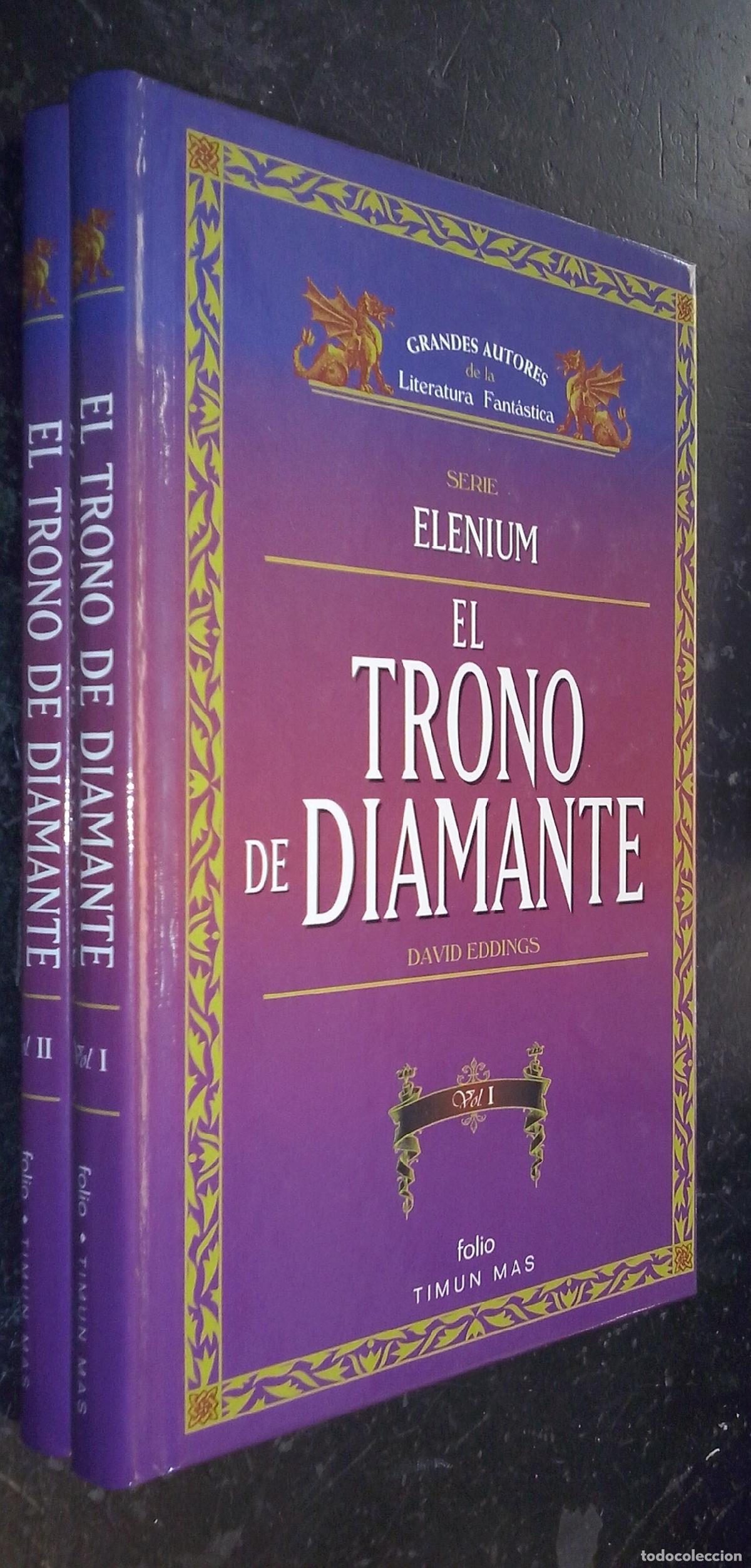 books: El trono de diamante. Serie Elenium. 2 tomos - EDDINGS, David: